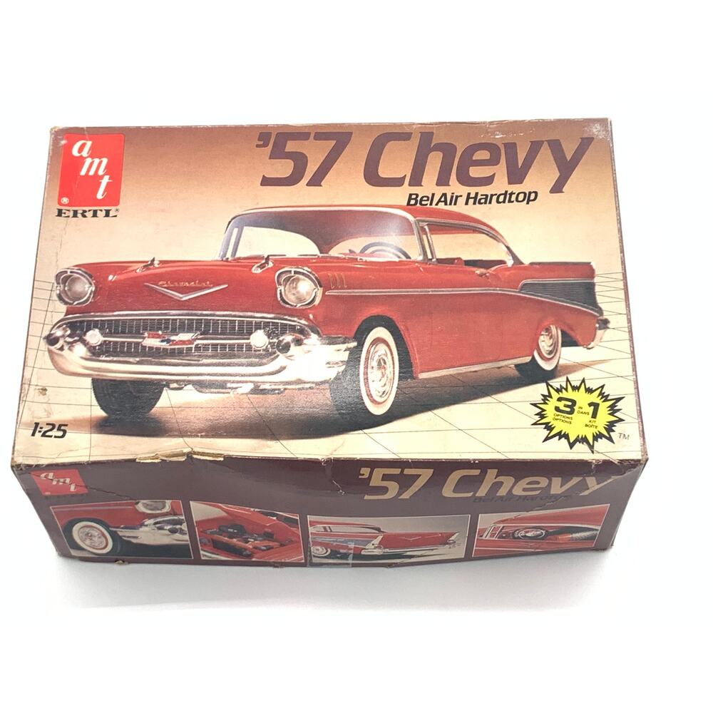 1957 Red Chevy Bel Air Hardtop MODEL